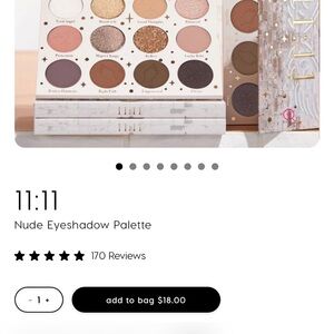 Colourpop 11:11 Eyeshadow Palette with Rich Neutrals